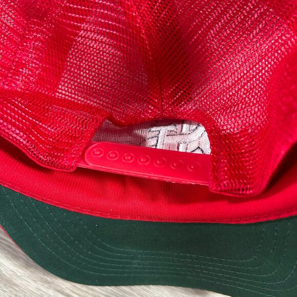 Vintage St. Louis Cardinals‎ Hat Snapback MLB Baseball Universal Red Trucker Cap - Picture 2 of 9